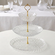 Pavo Glass Tiered Plate