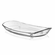 PRIMA Oblong 14.5" Glass Tray