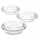 PRIMA Set/3 Oblong Glass Oven Dish
