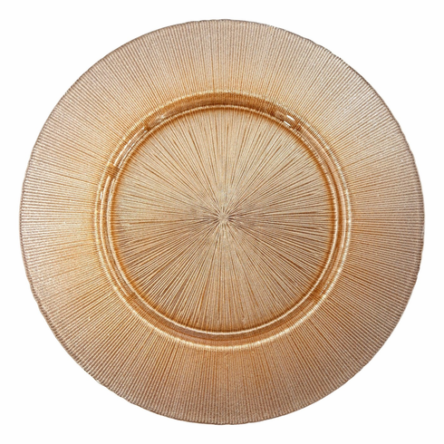 RITZ Glitter Blush 13" Charger Plate