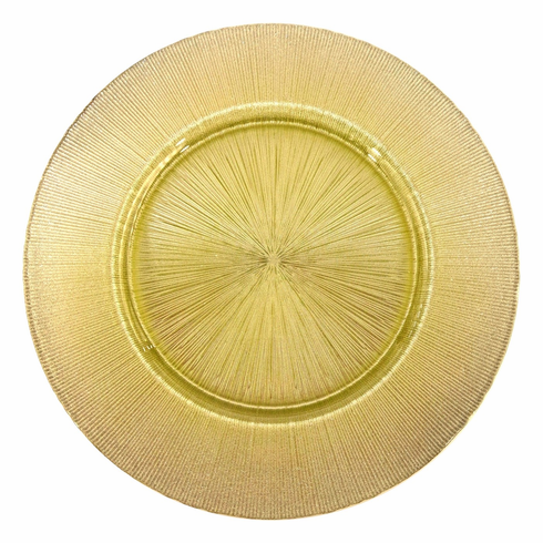 RITZ Glitter Gold 13" Charger Plate