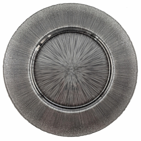 RITZ Glitter Slate 13" Charger Plate