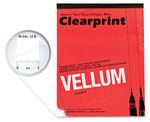 11x17 Pad 50 Sheet 1000H Clearprint Vellum Drafting Paper 16lbs