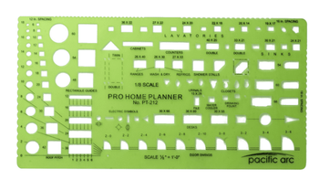 1/8"=1' Pro Home Planner Template