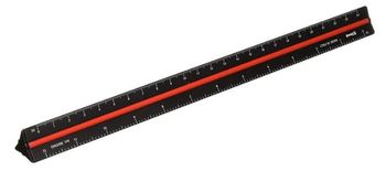 12" Black Plastic Engineering Scale Model 241BP