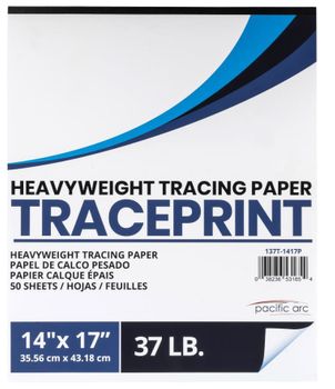 14x17 Heavyweight Tracing Paper Pad 50 Sheets