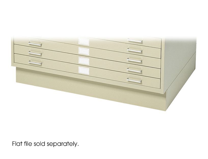 37x26 Sand Closed Base Safco Flat File