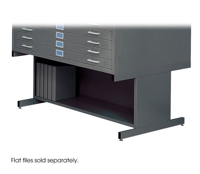 50x38 Black High Base Safco Flat File