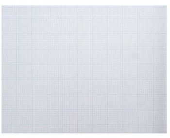 8x8 Grid 24"X36" Pkg of 100 Sheets Pacific Arc Vellum Paper 16lbs