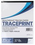 9x12 Heavyweight Tracing Paper Pad 50 Sheets