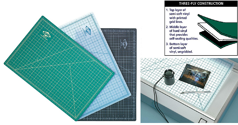 Cutting Mat Selection Pro Self-Healing Cutting Mats & Large Rulers