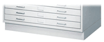 Fácil Small Closed Base 40 1/4 x 24 x 4 3/4" h for Safco Fácil Flat Files