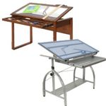 Glass Top Drafting Tables