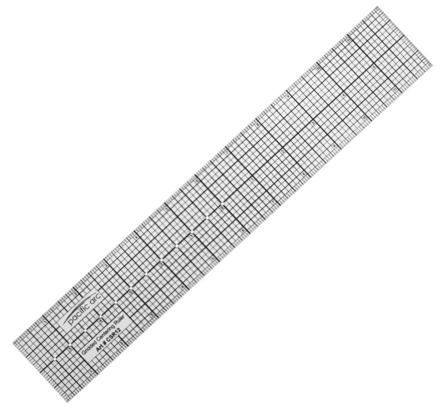 Pacific Arc Gridded Centering Rulers