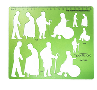 Human Figure (Geriatric) Template