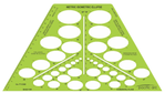 Isometric Ellipse Template Metric 35 & 16 Degrees