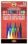 Kohinoor Progresso Woodless Colored Pencils Set of 12