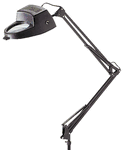 Magnifier Lamp with Swing Arm & Clamp
