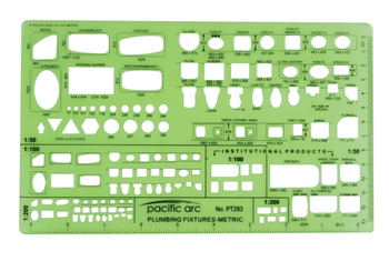 Metric Plumbing Fixtures Template