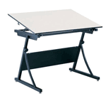 PlanMaster Height-Adjustable Drafting Table with 35.5" x 47.5" Top