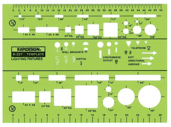 R327 1 4 1 8 1 Lighting Fixture Template By Rapid Design
