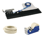 Tape, Tape Dispenser, & Edge Binding System