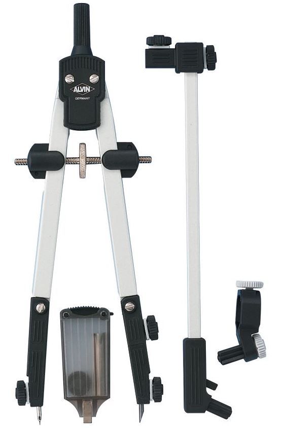 Universal 6" Speed Bow Drafting Compass with Beam Bar