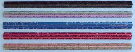 Metric Architects Scales 6" Aluminum, Custom Imprinted Promotional Products