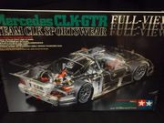 Tamiya 24206     --     Full-View / Team CLK Sportswear Mercedes CLK-GTR   1:24