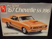 AMT 6986     --         Pro Street  '67 Chevelle SS 396   1:25