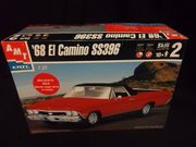 AMT 8017    68 El Camino  (Molded in Red)    1/25