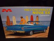 Moebius 2318 1963 Chevrolet Nova SS Convertible      1/25