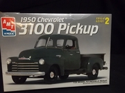 AMT  6437     --    1950 Chevy 3100 Pickup    1:25