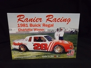 Salvinos jr 24567 Ranier Racing 1981 Buick Regal Charlotte winner  1/24