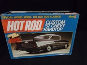 Revell 7123 Custom 57 Chevy Hardtop. (rough box)  1/25