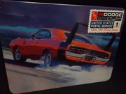 AMT 1232     --     1969 Dodge Daytona  /  U.S. Postal Service Collector's Tin   1:25