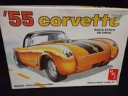 AMT 683     --     '55 Corvette   2'n1   1:25