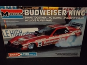 Monogram 1045     --     Budweiser King Funny Car   /  SnapTite   *1:32