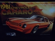 MPC 981M    --     1981 Chevy Camaro Z28   1:25