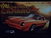 MPC 981M -- 1981 Chevy Camaro Z28 1:25 MPC 981M -- 1981 Chevy Camaro Z28 1:25
