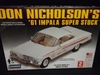 Lindberg 72175 -- Don Nicholson's '61 Impala Super Stock 1:25 Lindberg 72175 -- Don Nicholson's '61 Impala Super Stock 1:25