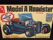 AMT A129     --     '29 Ford Model A Roadster   / Build 2 Complete Cars   1:25
