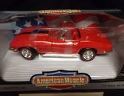AmMuscle 7700      --   'US Route 66'  1967 Corvette L-88    1:18   (includes original Route 66 white outer box)