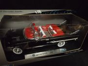 Welly 19864       --        1960 Chevy Impala   1:18    (plastic on box has tear)