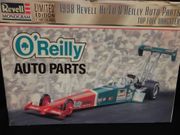Revell 4142     --     1998 Revell Hi-Lo O'Reilly Auto Parts Top Fuel Dragster   1:25   (rough box)