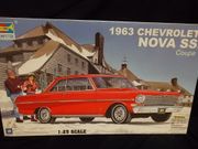 Trumpeter 02503     --     1963 Chevy Nova SS   1:25