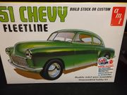 AMT 1378       --       '51 Chevy Fleetline 2'n1   1:25