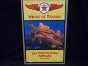 Wings Of Texaco H122     --     1929 Curtiss Robin Airplane   / 6th In The Series     /   Diecast Metal Coin Bank 