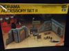 Testors 882    --   Diorama Accessory Set II   /   includes Road Signs, Church Door, House Ruin & Jerrycans  1:35