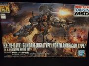 BanDai 017       --     RX-78-01(N) Gundam Local Type (North American Type) E.F.F. Prototype Mobile Suit    1:144